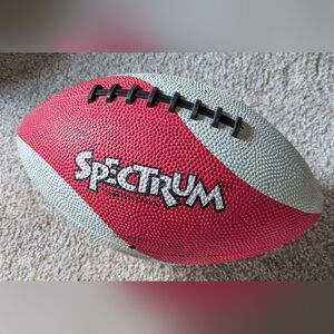 Spectrum Red and White Football